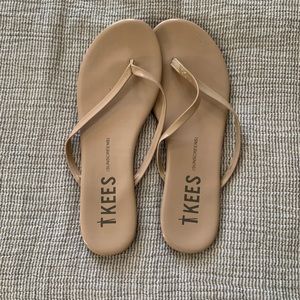 Tkees nude sandals